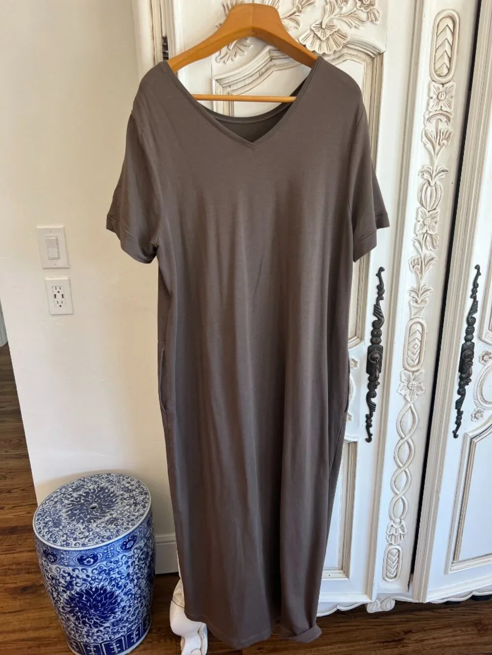 J Jill brown knit maxi dress XL - Picture 2 of 2